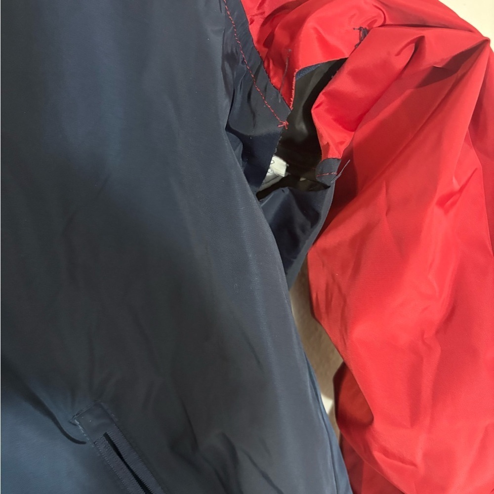 Tommy Hilfiger Sport Men’s Windbreaker Jacket Size Large Red/Navy/White - Picture 5 of 6